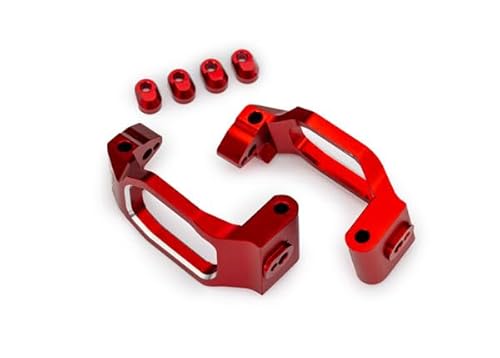 Traxxas Caster Blocks Alaun, Rot von TRAXXAS