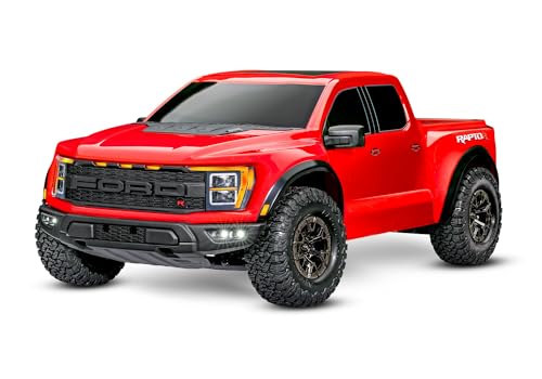 Traxxas Ford F-150 Raptor R 4x4 VXL TSM ID RTR 101076-4 rot von TRAXXAS