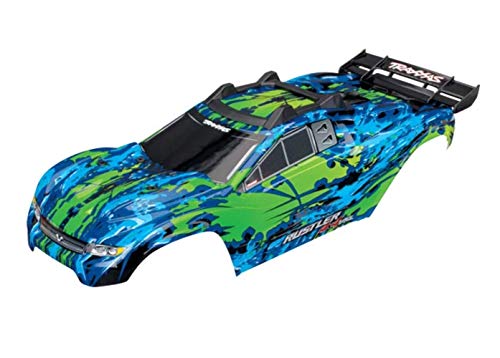Traxxas Karo Rustler 4X4 VXL grün +Decals mit Karohalterung Traxxas Karo Rustler 4X4 VXL grün +Decals mit Karohalterung von TRAXXAS