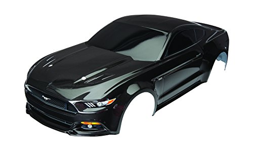 Traxxas Karosserie Ford Mustang, schwarz (lackiert + Aufkleber) von TRAXXAS