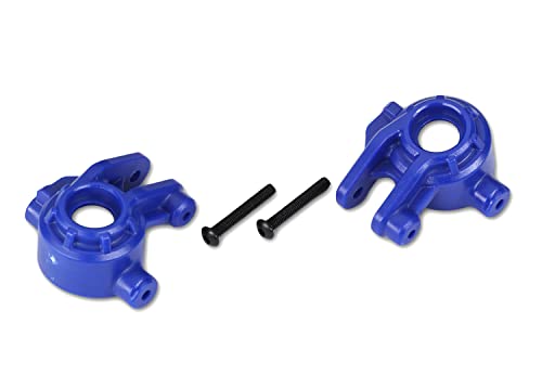 Traxxas Lenkblock Blau L&R EHD TRA9037X von TRAXXAS