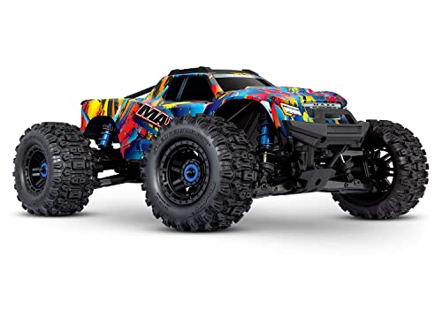 Traxxas MAXX Wide Bunt 1:10 RC Monstertruck 4x4 (4WD) RTR 2,4 GHz von TRAXXAS