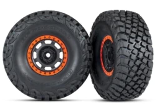 Traxxas Reifen auf Felge montiert BFGoodrich Baja KR3 Reifen (2) von TRAXXAS