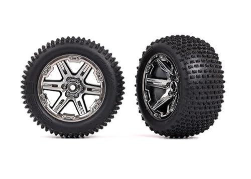 Traxxas Reifen und Räder Aseembled RXT Schwarz Chrom 2.8 Zoll hinten 3772R Traxxas Reifen und Räder Aseembled RXT Schwarz Chrom 2.8 Zoll hinten 3772R von TRAXXAS