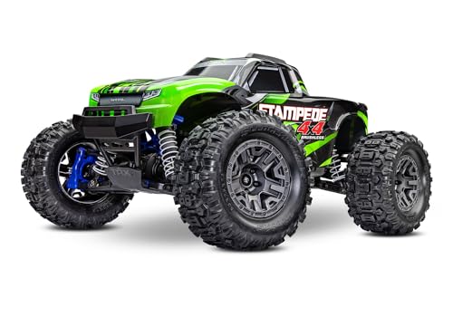 TRAXXAS Stampede 4x4 BL-2s RTR 67154-4 Grün - Monstertruck - 4x4-Monstertruck-Offroad-Fahrzeug - Für Erwachsene und Jugendliche von TRAXXAS