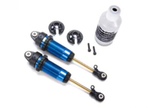 Traxxas TRA7462 Shocks, GTR xx-Long blau-eloxiert, PTFE-beschichtete Körper mit TiN-Schäften (2) von TRAXXAS