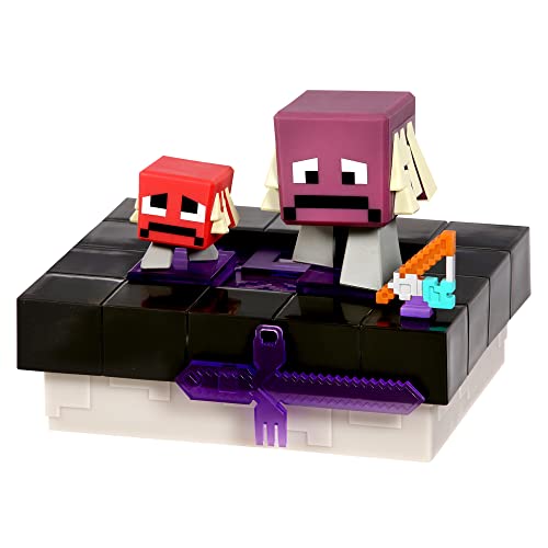 "Treasure X Minecraft ""Nether Portal""-Packung mit 15 Abenteuerlevels und 1 von 3 Minecraft-Figuren-Paaren incl. Mini-MOB zum Sammeln, Chance auf einen Schatz mit echtem Goldüberzug, Graben "Treasure X Minecraft ""Nether Portal""-Packung mit 15 Abenteuerlevels und 1 von 3 Minecraft-Figuren-Paaren incl. Mini-MOB zum Sammeln, Chance auf einen Schatz mit echtem Goldüberzug, Graben von TREASURE X