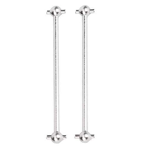 2-teilige Vordere und Hintere Mittlere Antriebs-Dogbone-Welle, RC-Auto-zentrale Antriebswelle, Autoteile-Zubehör, Passend für WLtoys 144001 1/14 RC-Auto, Universelles Antriebswellen-Ersatzzubehör, Sil 2-teilige Vordere und Hintere Mittlere Antriebs-Dogbone-Welle, RC-Auto-zentrale Antriebswelle, Autoteile-Zubehör, Passend für WLtoys 144001 1/14 RC-Auto, Universelles Antriebswellen-Ersatzzubehör, Sil von TREETDOBV