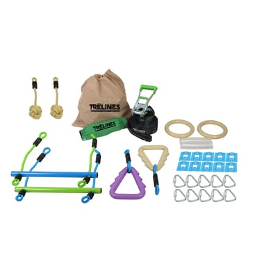 TRELINES Ninja Abenteuer-Set 10 Meter von Trelines