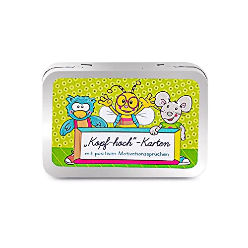 TRENDHAUS 956279 ABC Champions 21 Motivationskarten in Metallbox, Kleines Geschenk zum Schulanfang TRENDHAUS 956279 ABC Champions 21 Motivationskarten in Metallbox, Kleines Geschenk zum Schulanfang von TRENDHAUS