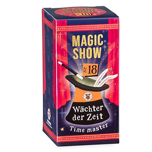 TRENDHAUS 957726 Magic Show Nr. 18 [ Wächter der Zeit ], Verblüffende Zaubertricks für Kinder ab 6 Jahren, Inkl. Online-Videos, Trick Nr.18 von TRENDHAUS