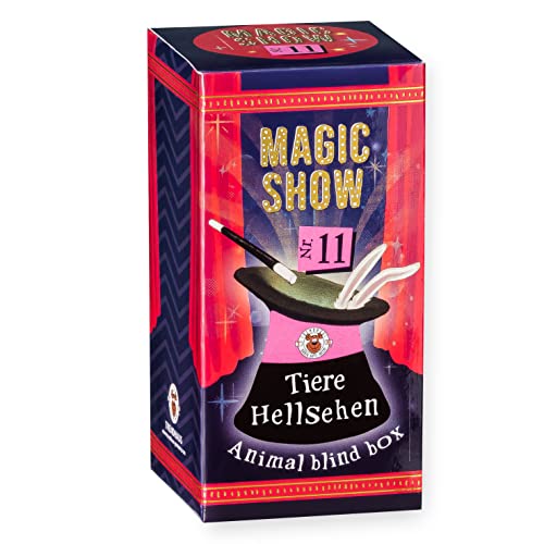 TRENDHAUS 957795 Magic Show Nr. 11 [ Tiere Hellsehen ], Verblüffende Zaubertricks für Kinder ab 6 Jahren, Inkl. Online-Videos von TRENDHAUS