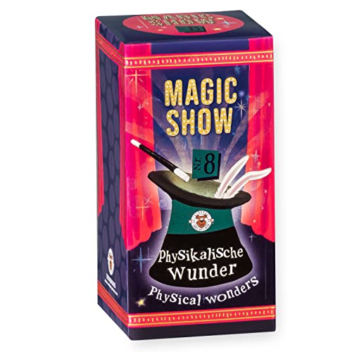 TRENDHAUS 957825 Magic Show Nr. 8 [ Physikalische Wunder ], Verblüffende Zaubertricks für Kinder ab 6 Jahren, Inkl. Online-Videos, Trick Nr.8 von TRENDHAUS