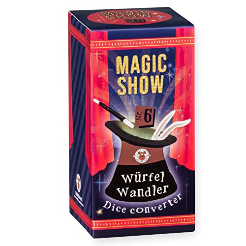 TRENDHAUS 957849 Magic Show Nr. 6 [ Würfel Wandler ], Verblüffende Zaubertricks für Kinder ab 6 Jahren, Inkl. Online-Videos, Trick Nr.6 von TRENDHAUS