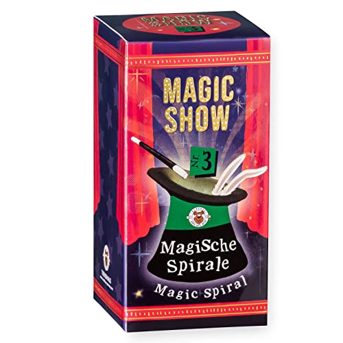 TRENDHAUS 957870 Magic Show Nr. 3 [ Magische Spirale ], Verblüffende Zaubertricks für Kinder ab 6 Jahren, Inkl. Online-Videos, Trick Nr.3 von TRENDHAUS