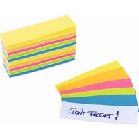 TRENDHAUS 958815 Sticky Notes Mini-Block, 300 Blatt, sortiert von TRENDHAUS