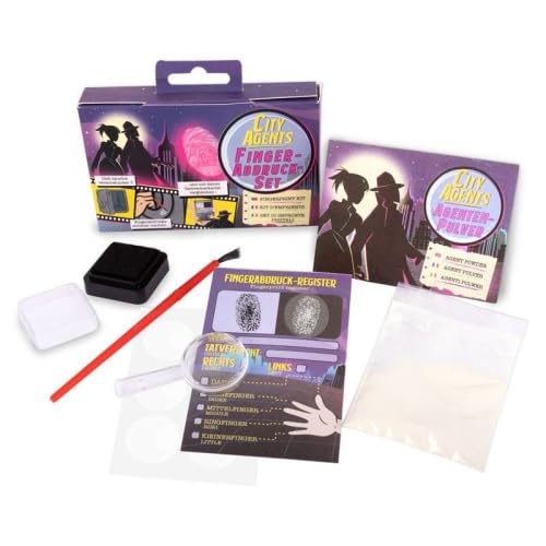 TRENDHAUS City Agents Fingerabdruck Set 6teilig TRENDHAUS City Agents Fingerabdruck Set 6teilig von TRENDHAUS