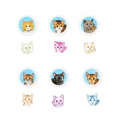 Trendhaus Katzenrassen Stempel 6fach Sortiert Trendhaus Katzenrassen Stempel 6fach Sortiert von TRENDHAUS