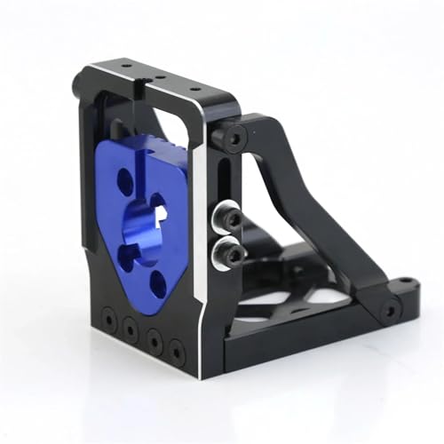 Aluminium-Schnellmontage-Motorhalterung for TRXS for TRXS X Maxx 6S/8S 1/6 XRT 8S-Teile(Black Blue) von TREPMEUN