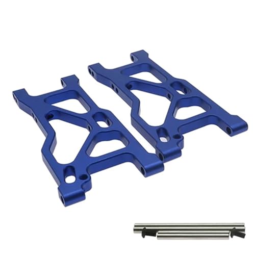 TREPMEUN 2 Stück bearbeiteter vorderer unterer Querlenker aus Aluminiumlegierung for A-Arms for RC-Hobby-Modellautos 1-10 for Vrx for Oct-ane for Ve-TTA for Ka-roo(Dark Blue) von TREPMEUN