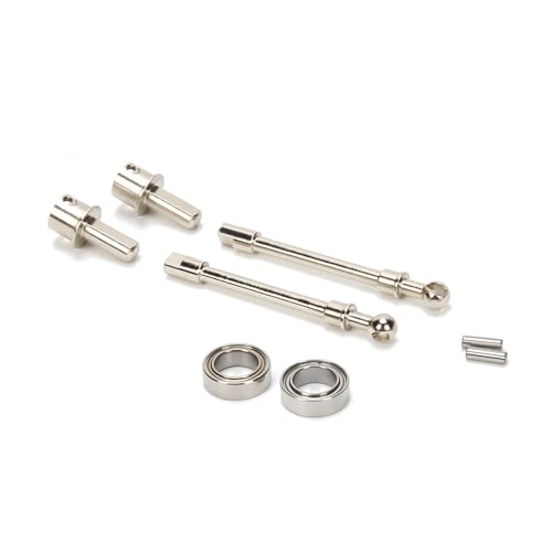 TREPMEUN #45 Stahl-Frontportal CVD-Antriebswellenachse mit Kugellager for RCA-WD-Frontportalachse for Axial 1-24 SCX24 Crawlerteil TREPMEUN #45 Stahl-Frontportal CVD-Antriebswellenachse mit Kugellager for RCA-WD-Frontportalachse for Axial 1-24 SCX24 Crawlerteil von TREPMEUN