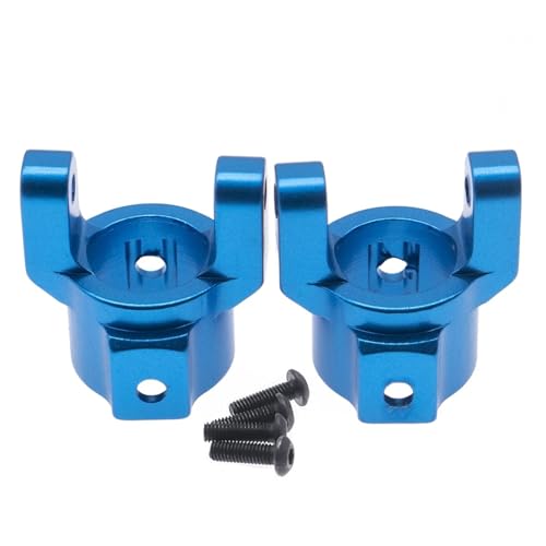TREPMEUN Alu-Lenkrollenhalterung for RC-Hobby-Modellauto for Red-Cat 1/10 for Eve-Rest for Gen7 Pro/für Sport-Upgradeteil(Blauw) von TREPMEUN