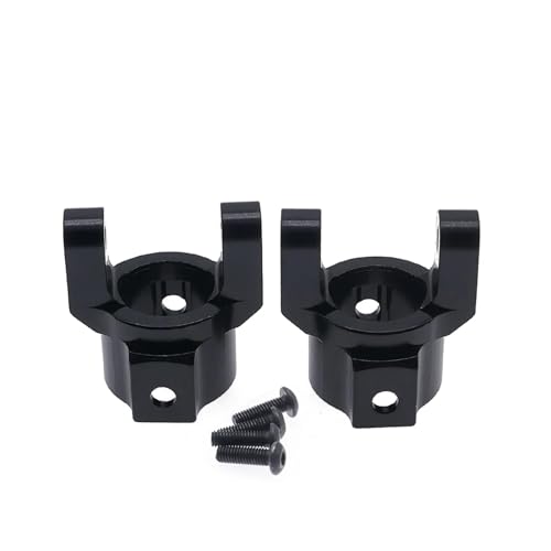 TREPMEUN Alu-Lenkrollenhalterung for RC-Hobby-Modellauto for Red-Cat 1/10 for Eve-Rest for Gen7 Pro/für Sport-Upgradeteil(Zwart) von TREPMEUN