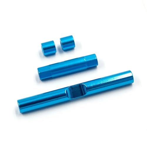 TREPMEUN Aluminium-DÄMPFERSTRECKE (V & R) for TAM-IYA BBX (BB-01)(Blauw) von TREPMEUN