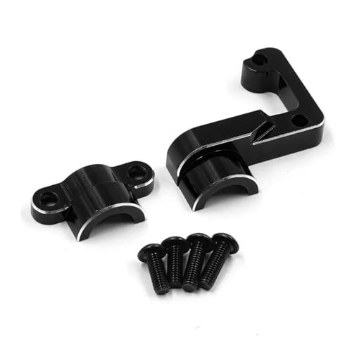 TREPMEUN Aluminium HAUPTWELLE Lager Halter for TAM-IYA TT-02 TT02D TT02B TT02 for Type-S#XS-TA29197BU(Zwart) von TREPMEUN
