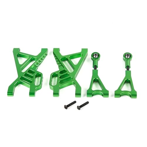 TREPMEUN Aluminium Hinten Suspension Arm Kit for 1/5 for HPI for Ro-Van for Ba-ja 5B 5T 5SC(Green) von TREPMEUN