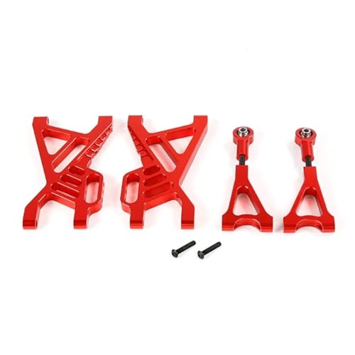 TREPMEUN Aluminium Hinten Suspension Arm Kit for 1/5 for HPI for Ro-Van for Ba-ja 5B 5T 5SC(Rood) von TREPMEUN