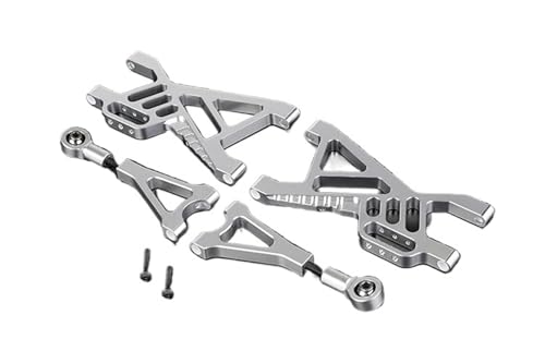 TREPMEUN Aluminium Hinten Suspension Arm Kit for 1/5 for HPI for Ro-Van for Ba-ja 5B 5T 5SC(White) von TREPMEUN