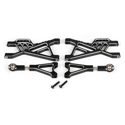 TREPMEUN Aluminium Hinten Suspension Arm Kit for 1/5 for HPI for Ro-Van for Ba-ja 5B 5T 5SC(Zwart) von TREPMEUN