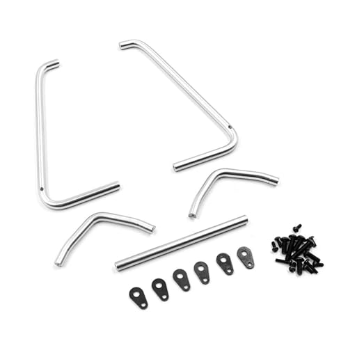 TREPMEUN Aluminium-SEITENSTOSSFÄNGER for TAM-IYA BBX (BB-01)#TABB-015BU(Silver) von TREPMEUN
