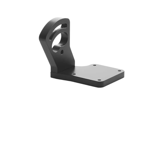 TREPMEUN Bürstenloser Umbaumotorhalter, Motorhalterung, Sitz for Tra-xxas, Re-vo 2.5/3.3, E-Revo RC-Auto-Upgrade-Teile(Zwart) von TREPMEUN