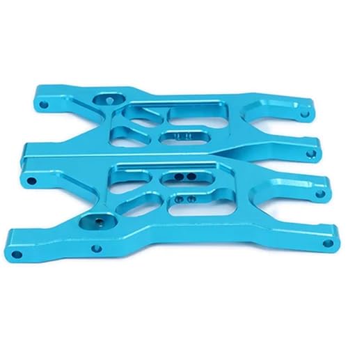 TREPMEUN Front Lower Suspension Control for a-Arms Aluminium for Rc Auto 1/10 for Axial for Yeti for Rock Racer Buggy Crawler Verbesserte Teile AX90026(Blauw) von TREPMEUN