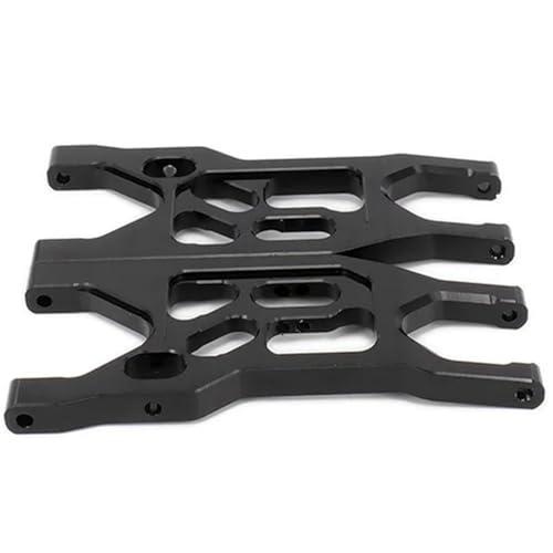 TREPMEUN Front Lower Suspension Control for a-Arms Aluminium for Rc Auto 1/10 for Axial for Yeti for Rock Racer Buggy Crawler Verbesserte Teile AX90026(Zwart) von TREPMEUN