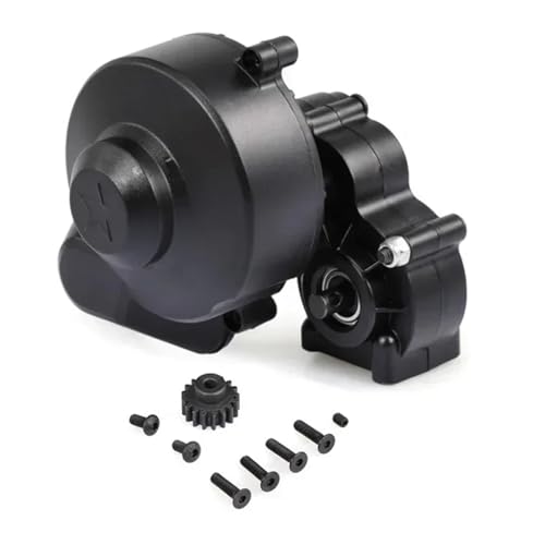 TREPMEUN Heißer Kunststoff + Metall Komplette Center Getriebe Getriebe Box mit Getriebe for Axial SCX10 / SCX10 II 90046 RC Crawler Auto von TREPMEUN