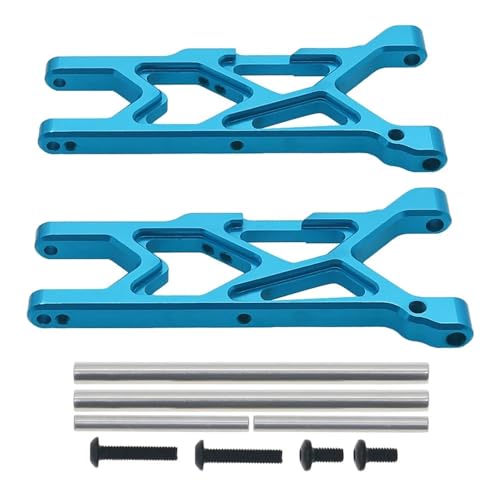 TREPMEUN Legierung 2 Teile/Satz Legierung vorne unten Suspension arm A-arm for 1/10 for ARR-MA 3s & for Mega550 for Vor-teks for Sen-ton Upgrade Teil(Blauw) von TREPMEUN