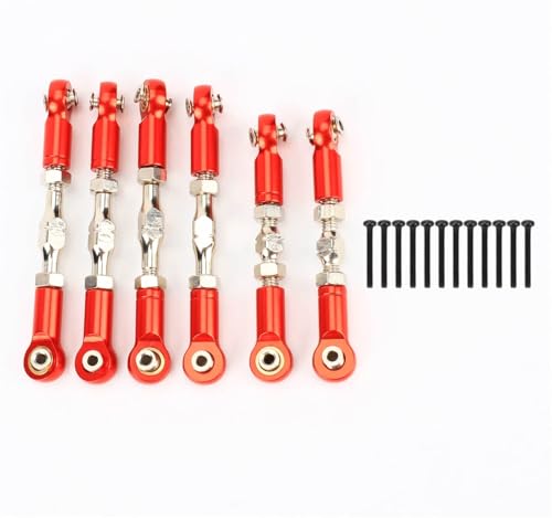 TREPMEUN Legierung SPANNSCHLOSS Set Verknüpfungen Spurstange for 1/10 for ARR-MA 3s & for M-EGA for Big for Rock 3S 1/8 for TYP-HON Upgrades Teile TREPMEUN Legierung SPANNSCHLOSS Set Verknüpfungen Spurstange for 1/10 for ARR-MA 3s & for M-EGA for Big for Rock 3S 1/8 for TYP-HON Upgrades Teile von TREPMEUN