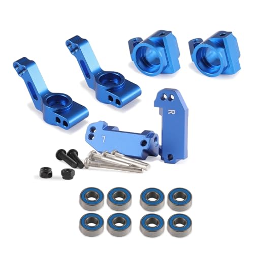 TREPMEUN Lenksatz Lenkungsteile Hinterer Lenkblock Links Rechts Fester Sitz Metall for 1/10 RC for Tra-xxas 2WD for SLA-sh for Stampede for Rustler-Teile TREPMEUN Lenksatz Lenkungsteile Hinterer Lenkblock Links Rechts Fester Sitz Metall for 1/10 RC for Tra-xxas 2WD for SLA-sh for Stampede for Rustler-Teile von TREPMEUN