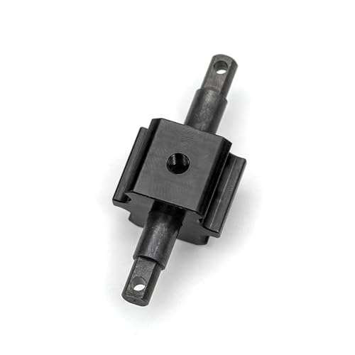 TREPMEUN Metall Diff Lock Differential Locker Spool for 1/10 for Tra-xxas for Sl-ash 4X4 for Rus-tler 4X4 for Stam-pede 4X4 VXL Upgrade Teile(Zwart) von TREPMEUN