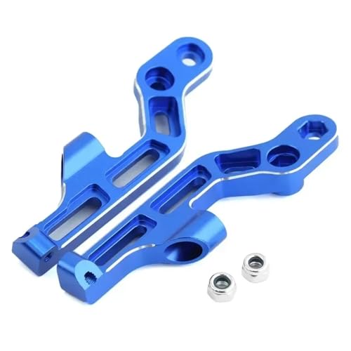 TREPMEUN Metall-Stabilisatorhalterung for die hintere Schale for ARR-MA 1/7 for Infra-CTION 6S for BLX -ARA109001 ARA7615V2 RC-Auto, Aluminium-Backshell-Post-Retainer(Blauw) von TREPMEUN