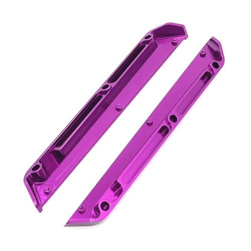 TREPMEUN Metall-Upgrade-Chassis-Kantenschutz for WL-Spielzeug 1/12 124016 124017 124018 124019 124007 RC-Autoteile(Purple) von TREPMEUN