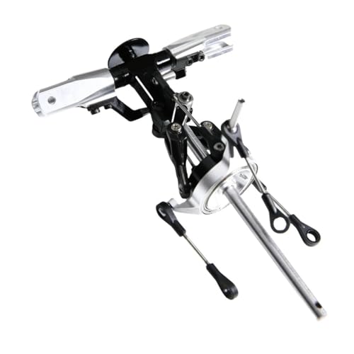 TREPMEUN RC 450 FBL Metall Hauptrotorkopfsatz for Trex for Ali-gn 450PRO RC Hubschrauberteil(Silver) von TREPMEUN