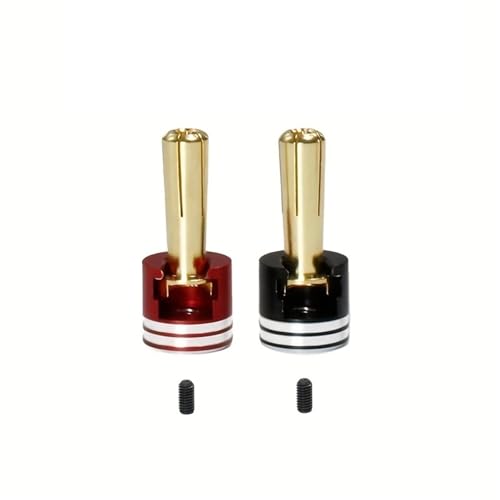 TREPMEUN RC-Teil, schweißfreie Hartschalen-Metallkühlkörper-Kugelstecker, 4 mm/5 mm, Set for RC-Autos, for Low-Pro-Kugelstecker(5mm 1pair) von TREPMEUN