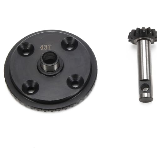 TREPMEUN Super Heavy Duty 40crmo F/R 13T Differential Ritzel Diff Zahnrad und Diff Ring Zahnrad 43T for 1-8 Losi for LMT RC Auto Upgrade Teil TREPMEUN Super Heavy Duty 40crmo F/R 13T Differential Ritzel Diff Zahnrad und Diff Ring Zahnrad 43T for 1-8 Losi for LMT RC Auto Upgrade Teil von TREPMEUN