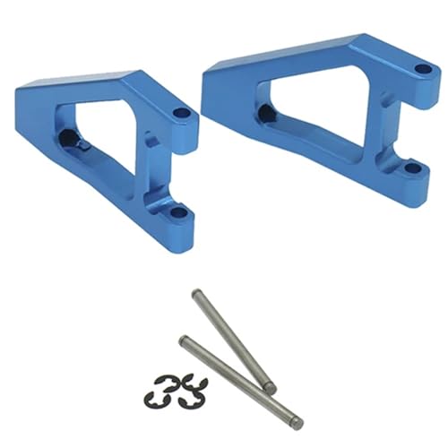 TREPMEUN Vorderer oberer Querlenker 2 STÜCKE for Rc for Hobby Modellauto 1/10 Fs Racing Buggy Desert Buggy 512007(Blauw) von TREPMEUN