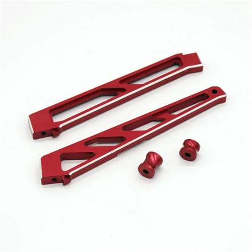 TREPMEUN for ARR-MA for MOJ-AVE 1/7 6S RC-Fernbedienungsauto, Metall-PO-Zubehör, Chassis-Vorder- und Hinterradunterstützung AR320445(Rood) von TREPMEUN