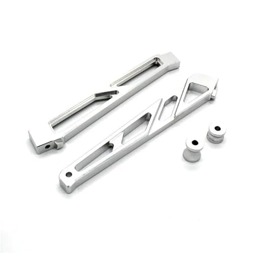 TREPMEUN for ARR-MA for MOJ-AVE 1/7 6S RC-Fernbedienungsauto, Metall-PO-Zubehör, Chassis-Vorder- und Hinterradunterstützung AR320445(Silver) von TREPMEUN